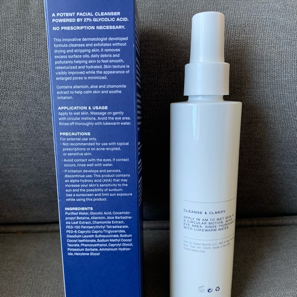 Sobel SkinRX 27% Glycolic Acid Facial Cleanser 5 Fl. oz. - Picture 2 of 10
